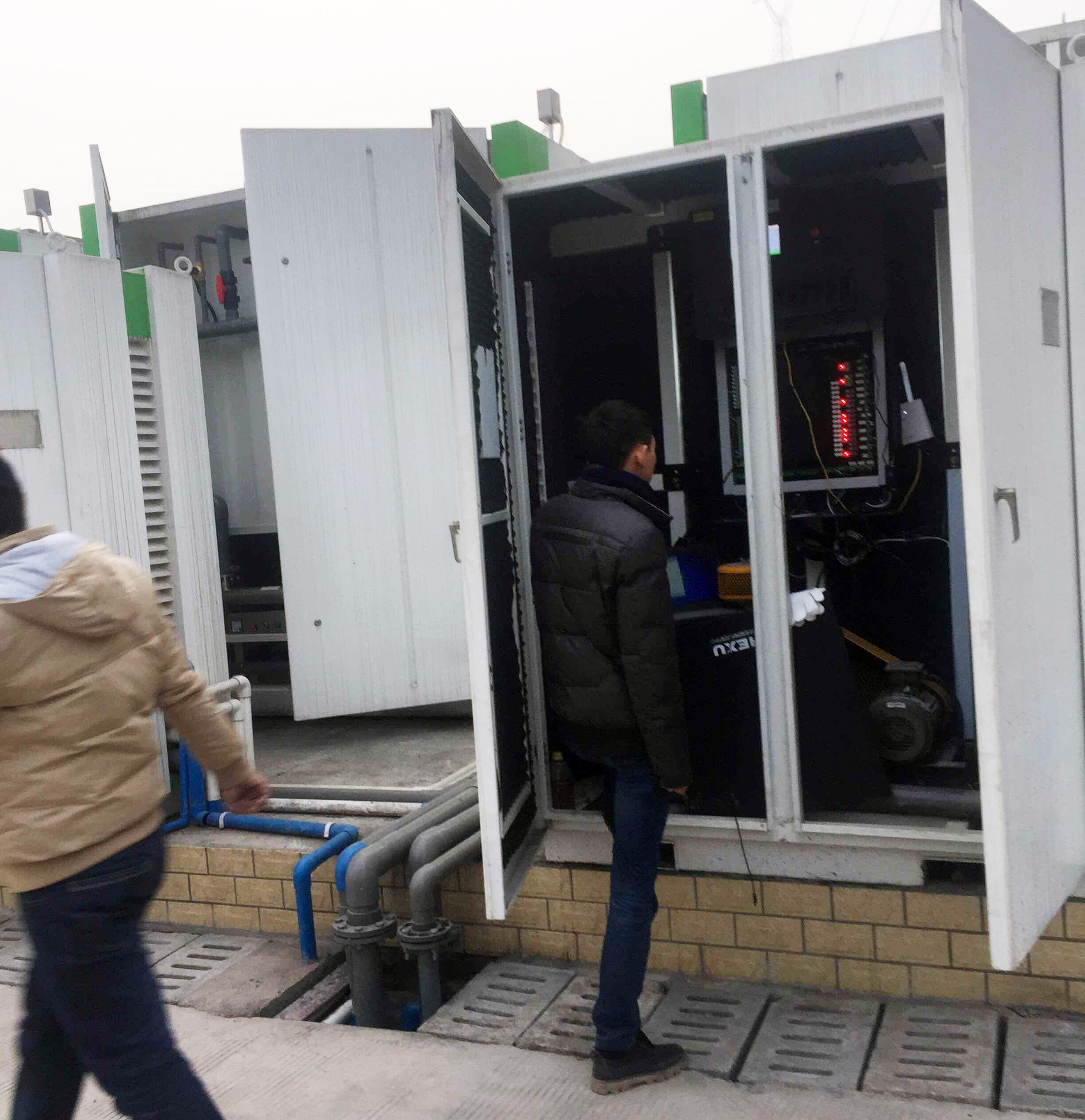 四川省樂山市沙灣區(qū)沫江社區(qū)貝斯污水處理站